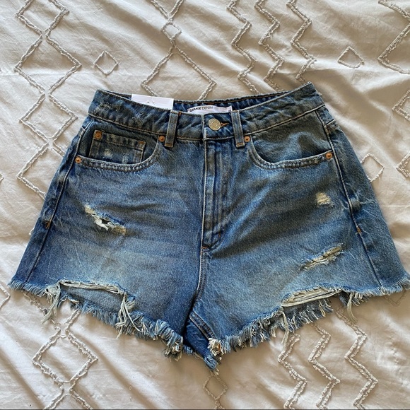 NWT garage denim festival shorts 3 - Picture 2 of 11